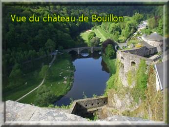 Bouillon-sur-Semois Vue du château